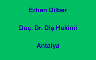 Erhan Dilber